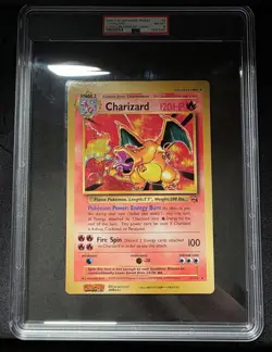 2000 Pokemon JPN Promo #4 Charizard Corocoro English Jumbo Card PSA 8 - Image 3