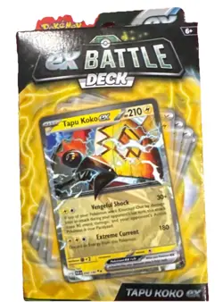 Pokemon TCG EX Battle Deck Tapu Koko EX Factory Sealed 60 cards Level 1 start - Image 4