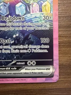 Pokemon TCG Terapagos EX Stellar Crown Card 170/142 - Image 4