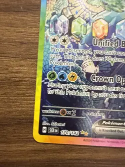 Pokemon TCG Terapagos EX Stellar Crown Card 170/142 - Image 5
