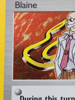 Blaine (17) Holo Rare Gym Challenge Holo 017/132 Pokemon Cards Collect - Image 4