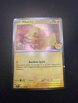 Pikachu (Pokemon Day 2026) 051/162 Miscellaneous Cards & Products Holo - Image 1