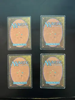 4 x MTG Thawing Glaciers - Alliances - see picts for condition - Image 2