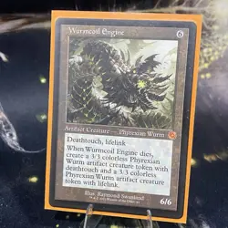 Magic the Gathering - Wurmcoil Engine - Retro Frame - Brothers War - MTG LP #63 - Image 3