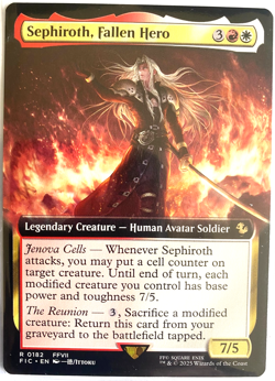 MTG Final Fantasy -EDH Commander Deck Builder- Cloud Ex- Soldier Red/Green/White - Image 5