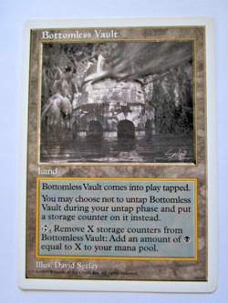 MTG Bottomless Vault 5th Edition Light Play!! - Image 1