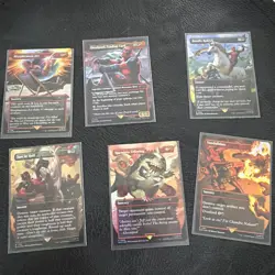 Deadpool Secret Lair Magic the Gathering Foil Bundle - Opened - Full Set - Image 1