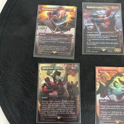 Deadpool Secret Lair Magic the Gathering Foil Bundle - Opened - Full Set - Image 2