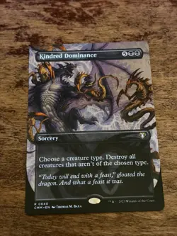 Kindred Dominance (Borderless) Commander Masters Regular - Image 1
