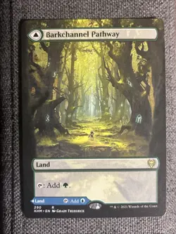 Barkchannel Pathway (Borderless) Kaldheim Regular - Image 1