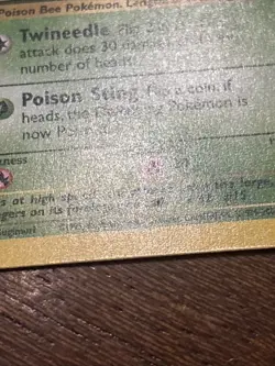 Pokemon TCG Beedrill 021/130 Base Set 2 Regular Rare LP - Image 5