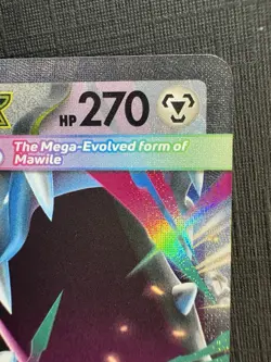 Pokemon TCG: 2025 Mega Mawile Ex 094/132- DOUBLE RARE-Mega Evolution Holo - Image 2