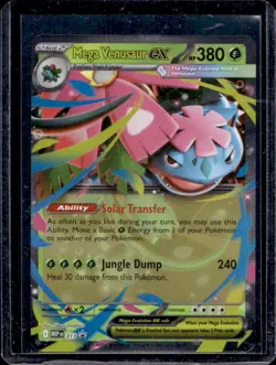 2025 Pokemon MEP Black Star Promos Mega Venusaur ex #013 - Image 1
