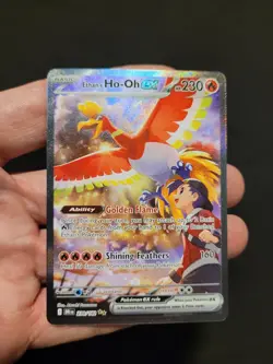 Pokemon Ethan's Ho-Oh EX SIR 230/182 Destined Rivals Near Mint - Image 1