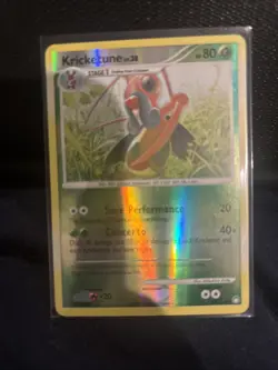Kricketune 27/123 Pokemon Mysterious Treasures Reverse Holo Excellent Condition - Image 2