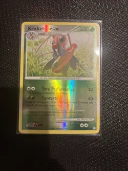 Kricketune 27/123 Pokemon Mysterious Treasures Reverse Holo Excellent Condition - Image 4
