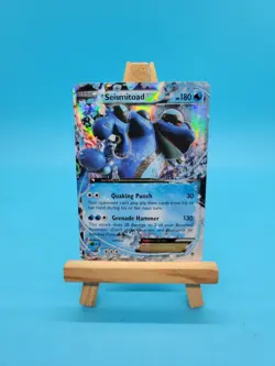 2014 XY - Furious Fists Seismitoad-EX Basic/Rare Holo EX #20 - Image 1
