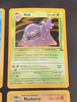 Vintage Holo Rare Pokemon Cards WOTC 1999 Base Set, Fossil, Jungle - MP/HP Ditto - Image 4