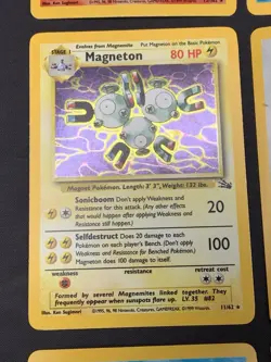 Vintage Holo Rare Pokemon Cards WOTC 1999 Base Set, Fossil, Jungle - MP/HP Ditto - Image 5