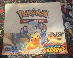 Pokemon Scarlet & Violet Surging Sparks Booster Box Sealed - Image 1