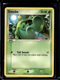 2005 Pokemon EX Emerald Treecko #70/106 - Image 1