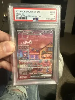 2023 POKEMON SVP EN MEW ex 151 ULTRA-PREMIUM COLLECTION #053 MINT PSA 9 🔥 - Image 3