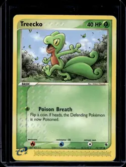 2003 Pokemon EX Ruby & Sapphire Treecko #75/109 - Image 1