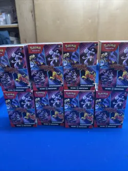 Pokemon Destined Rivals Scarlet And Violet Sealed Booster Bundles - Image 1