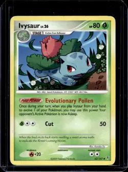 2009 Pokemon Platinum Supreme Victors Ivysaur #62/147 - Image 1