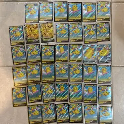 40x Lot Pikachu V Vmax Pokemon Celebrations Surfing Flying V NM - Image 1