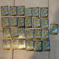 40x Lot Pikachu V Vmax Pokemon Celebrations Surfing Flying V NM - Image 2