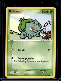 2006 Pokemon EX Crystal Guardians Bulbasaur #45/100 - Image 1
