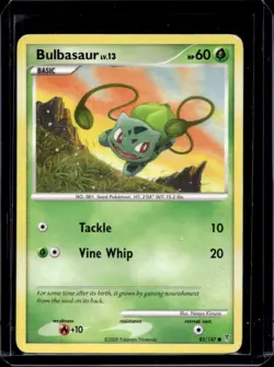2009 Pokemon Platinum Supreme Victors Bulbasaur #93/147 - Image 1
