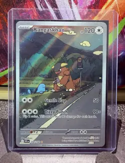 Pokemon Kangaskhan 204/182 Destined Rivals Illustration Rare Holo Near Mint - Image 1