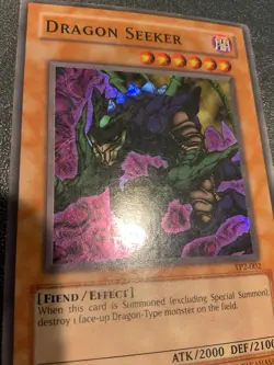 Dragon Seeker TP2-002 Tournament Pack 2 Unlimited Yugioh TCG Card View Photos - Image 2