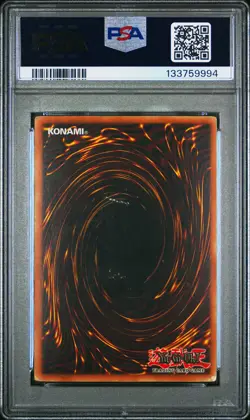 2005 YU-GI-OH! STRUCTURE DECK DRAGON'S ROAR RED-EYES DARKNESS DRAGON PSA 3 - Image 2
