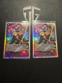One Piece TCG Trafalgar Law OP12-073 Super Rare Legacy of the Master En - Image 1