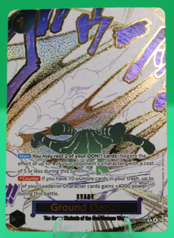 Ground Death Alt Alt Manga Rare OP14-096 | One Piece TCG | English - Image 1