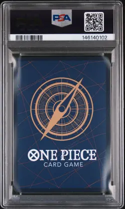 2025 ONE PIECE OP13-CARRYING ON HIS WILL ALTERNATE ART MONKEY D. LUFFY PSA 10 - Image 2