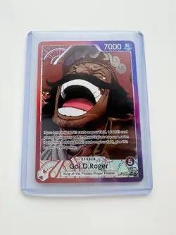 Gol D. Roger Leader Alternate Art OP13-003 - One Piece Carrying On His Will - NM - Image 3
