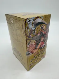 One Piece TCG Korean OPK-04 KINGDOMS OF INTRIGUE Booster Box SEALED - Image 1