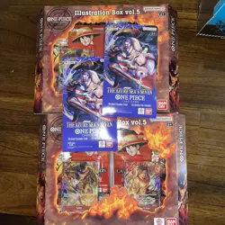 Bandai One Piece Card Game Illustration Box Vol. 5 IB-05 Brand New, and packs - Image 1