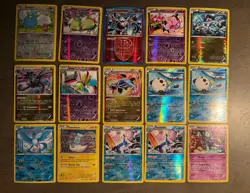 2013 Pokemon Reverse Holo/Holo 15 Card Lot NM/LP - Image 1
