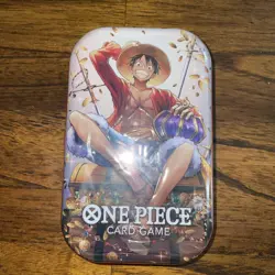Sealed One Piece Card Game Mini Tin Vol. 2 Monkey.D.Luffy OP-13 Sealed - Image 1