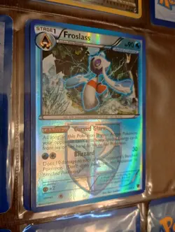 Pokemon TCG Froslass Plasma Blast 23/101 Reverse Holo Rare Card - Image 1