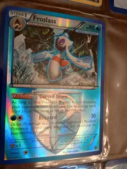 Pokemon TCG Froslass Plasma Blast 23/101 Reverse Holo Rare Card - Image 2