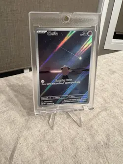 Pokemon TCG Cleffa Full Art Holo Card Obsidian Flames Illustration Rare 202/197 - Image 1