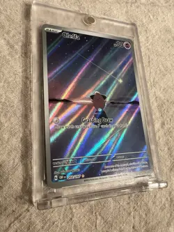 Pokemon TCG Cleffa Full Art Holo Card Obsidian Flames Illustration Rare 202/197 - Image 3