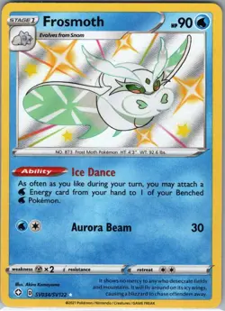 Frosmoth SV034/SV122 Shining Fates: Shiny Vault - Pokemon Card - NM - Image 1