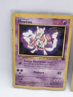 Mewtwo Pokemon Promo Card Lot (2) – First Movie Promo + Black Star Promo #14 - Image 2